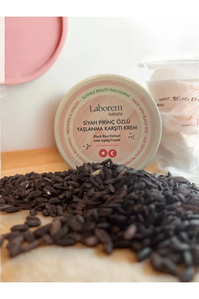 laborem natura Siyah Pirinç Özlü Yaşlanma Karşıtı Krem, 50 ml ürün görseli 1