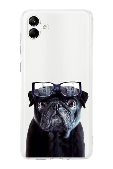 PrintiFy  Samsung Galaxy A26 ile Uyumlu 1mm Slim Fit Köpek 3 050f Baskılı ŞeffafKılıf ürün görseli 1