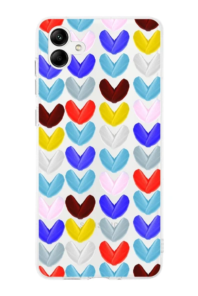 PrintiFy  Samsung Galaxy  A16 ile Uyumlu 1mm Slim Fit Water Color 1 Baskılı Şeffaf  Kılıf ürün görseli 1