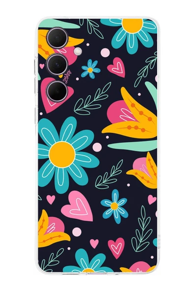 PrintiFy  Samsung Galaxy A56 ile Uyumlu Retro Color 1  Kamera Korumalı Şeffaf  Kılıf ürün görseli 1