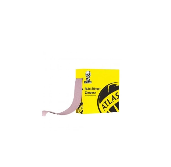 Atlas Gold Rulo Sünger Zımpara 115mm 220 Kum 1m ürün görseli 1