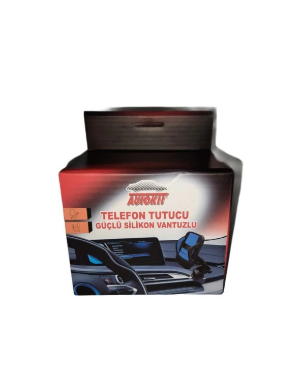 Autokit Güçlü Silikon Vantuzlu Telefon Tutucu ürün görseli 1