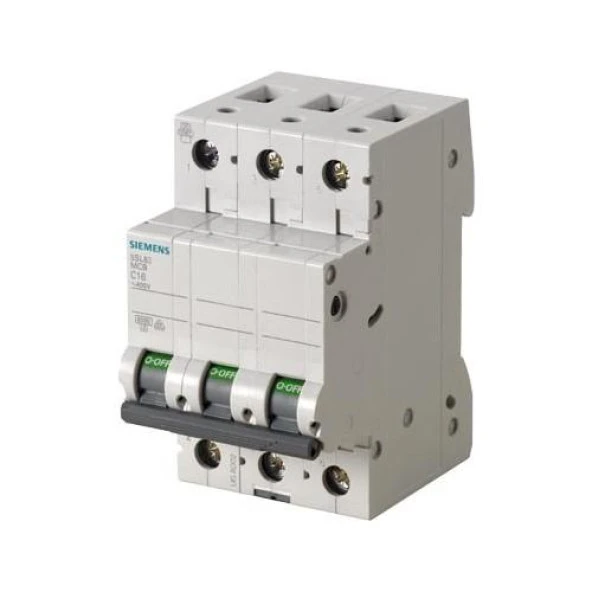 Siemens Otomatik Sigorta 5SL6310-7 3FAZLI C10A 6ka ürün görseli 1