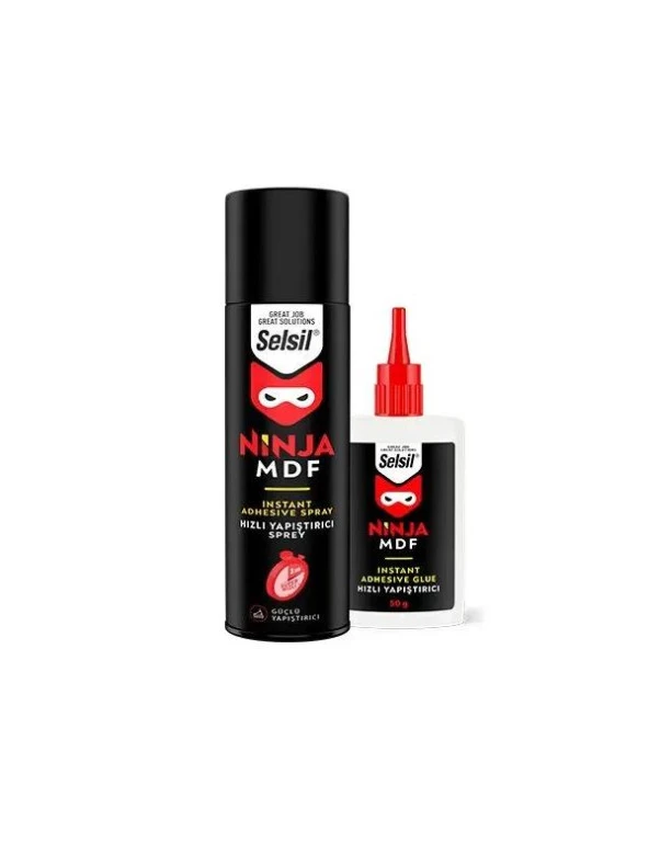Selsil Ninja Hızlı Yapıştırıcı 50g+200ml Mdf Kit ürün görseli 1