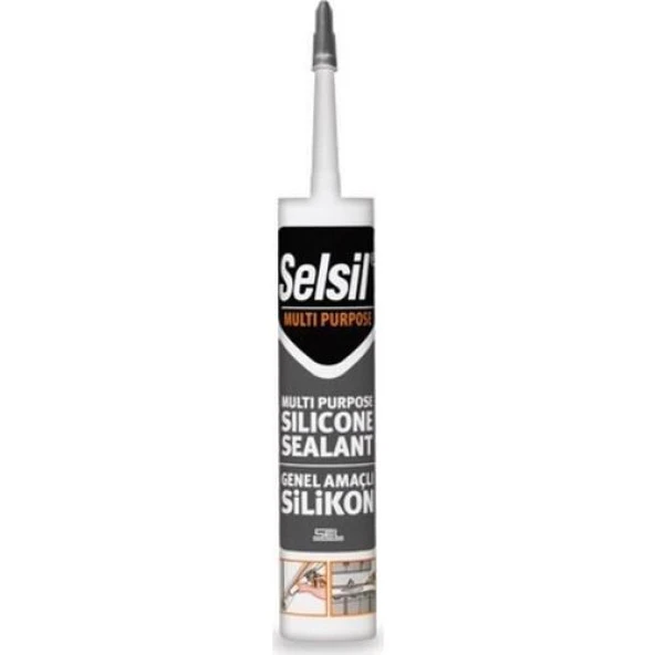 Selsil Silikon Siyah 280gr ürün görseli 1