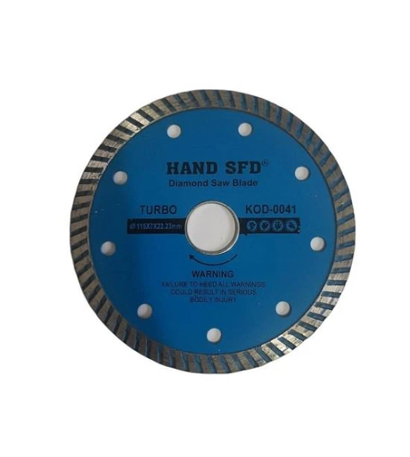 HAND SFD Turbo Kanallı Elmas Testere 115mm ürün görseli 1
