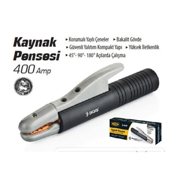 Öztürk SGS316 Kaynak Pensesi Bakalit 400A ürün görseli 1