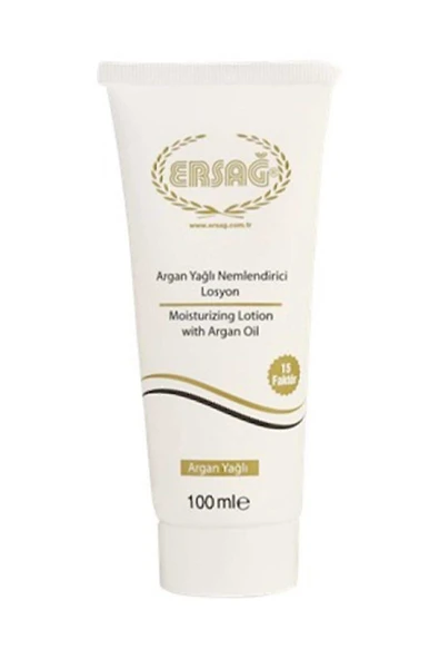 ERSAĞ ARGAN YAĞLI NEMLENDİRİCİ LOSYON 100 ML ürün görseli 1