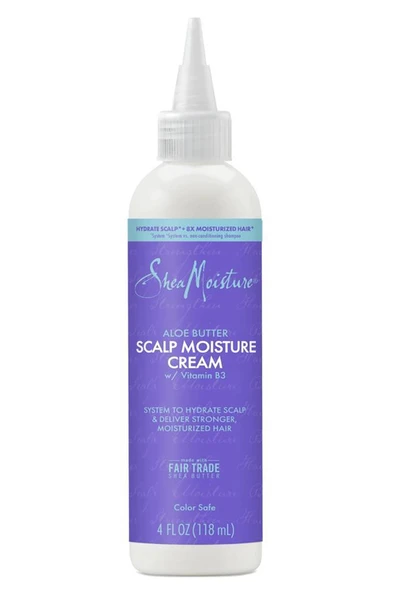 Shea Moisture Aloe Butter Saç Derisi Nemlendirici Durulanmayan Saç Kremi 118ML ürün görseli 1