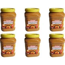 Kalaycıoğlu Bozkır Tahini (Çifte Kavrulmuş-Esmer Tahin) 935gr X 6 Adet Pet Kavanoz ürün görseli 1