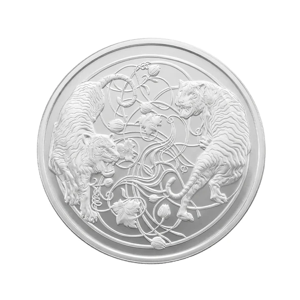 AgaKulche Kaplan Gümüş Sikke Coin ürün görseli 1
