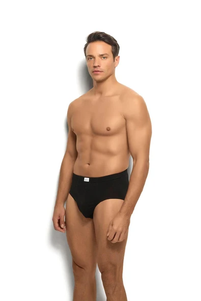 Jiber 129 Erkek Pamuklu Slip Külot - Resim 4