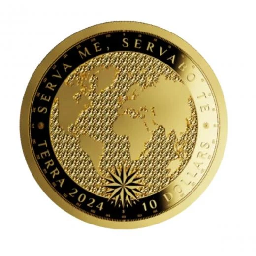AgaKulche Terra 2024 Altın Sikke Coin ürün görseli 1