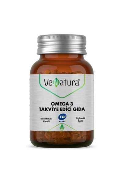 Venatura Omega 3 60 Yumuşak Kapsül ürün görseli 1