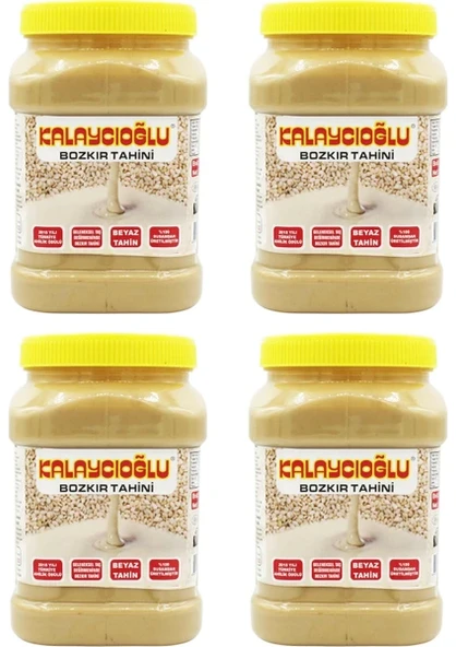 Kalaycıoğlu Bozkır Tahini (Beyaz Tahin) 935gr Pet Kavanoz X 4 Adet ürün görseli 1