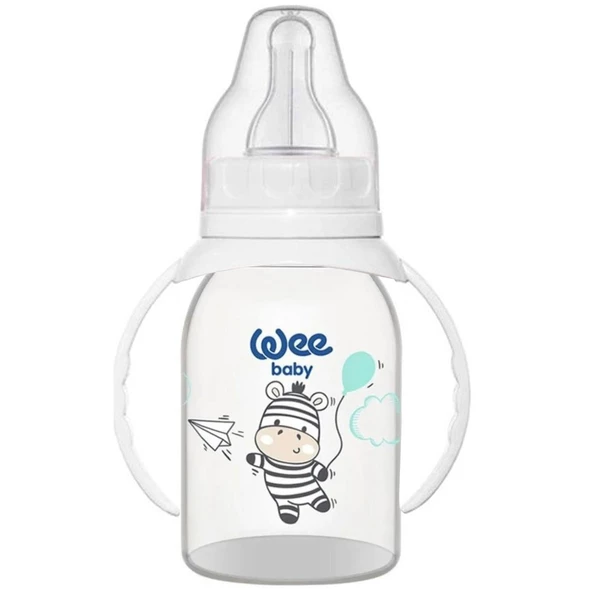Wee Baby Klasik Kulplu PP Biberon 150 ml - Resim 4