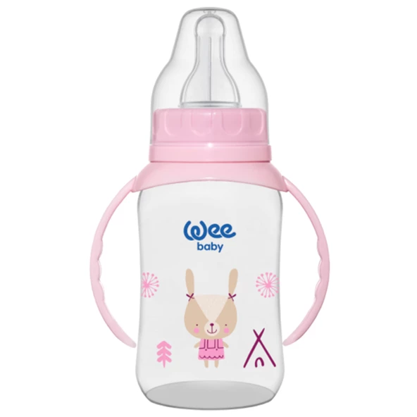 Wee Baby Klasik Kulplu PP Biberon 150 ml - Resim 3