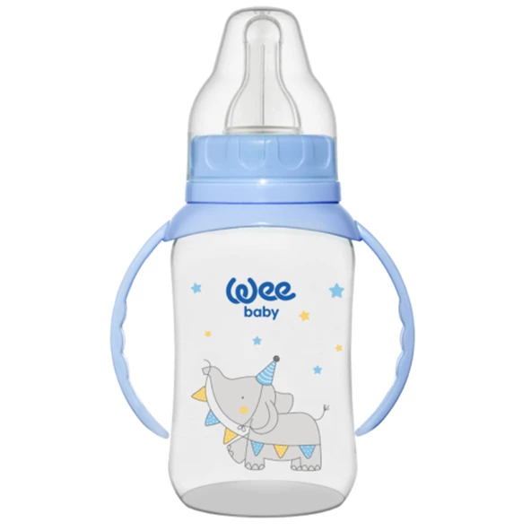 Wee Baby Klasik Kulplu PP Biberon 150 ml - Resim 2