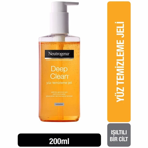 Neutrogena Deep Clean Yüz Temizleme Jeli 200 ml - Resim 2