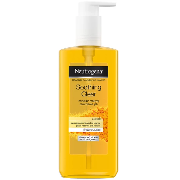Neutrogena Soothing Clear Micellar Makyaj Temizleme Jeli 200 ml ürün görseli 1