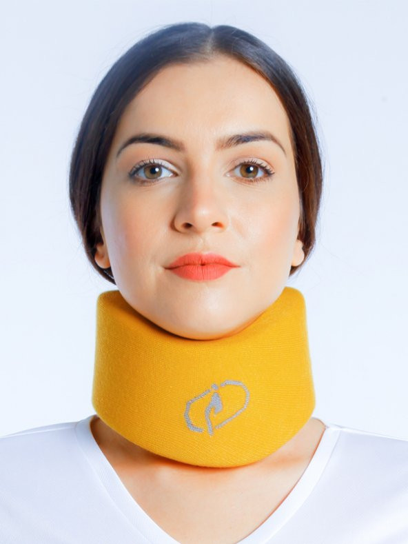 MORSA CYBERG® Sünger Medikal Boyunluk HARDAL SARI ürün görseli 1