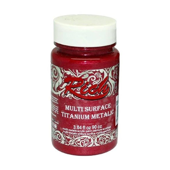 Rich Multi Surface Titanium Metalik Boya 90 cc Elma Sekeri 2546 ürün görseli 1