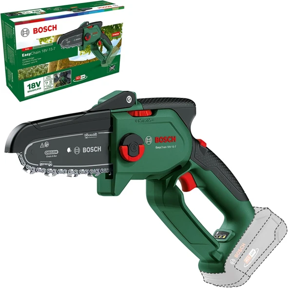 Bosch Easychain 18V-15-7 Şarjlı Zincirli Budama Makinası 18 Volt ( Akü Ve Şarj Aleti Hariç ) - 06008B8901 ürün görseli 1