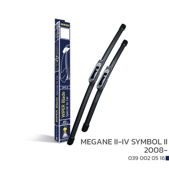 Niken Muz Silecek Takımı Renault Symbol 2009-2012 ile uyumlu ürün görseli 1