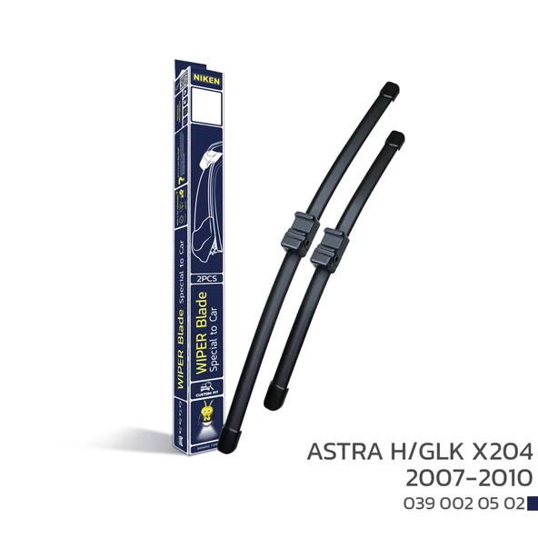 Niken Muz Silecek Takımı Opel Astra H 2004-2013 ile uyumlu ürün görseli 1