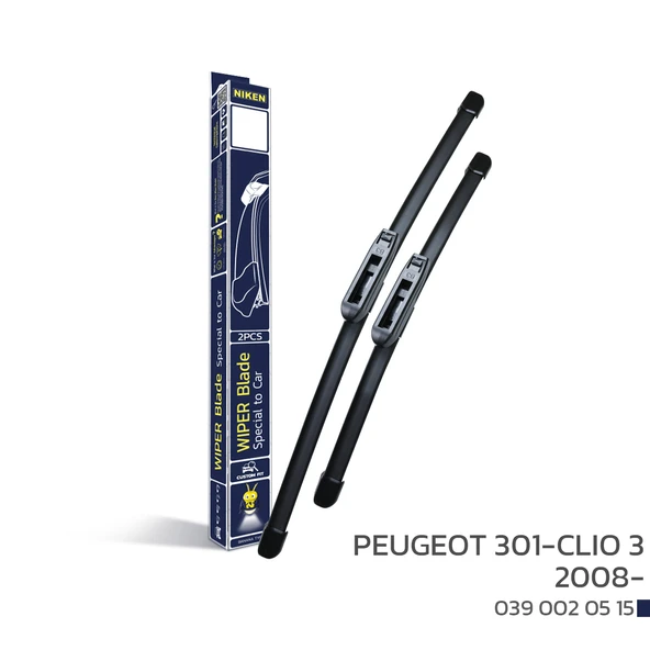 Niken Muz Silecek Takımı Renault Clio Grandtour 2008-2012 ile uyumlu ürün görseli 1