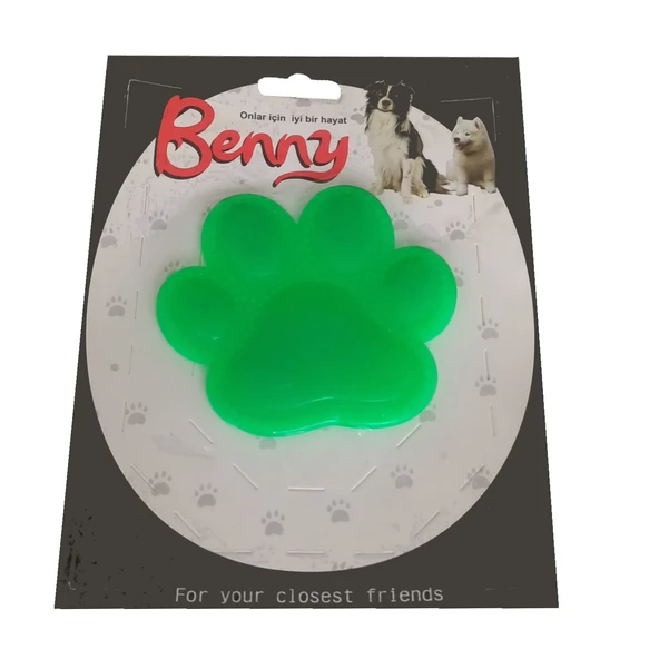 Benny Köpek Oyuncağı Pati 9,5 x 9 cm Yeşil ürün görseli 1