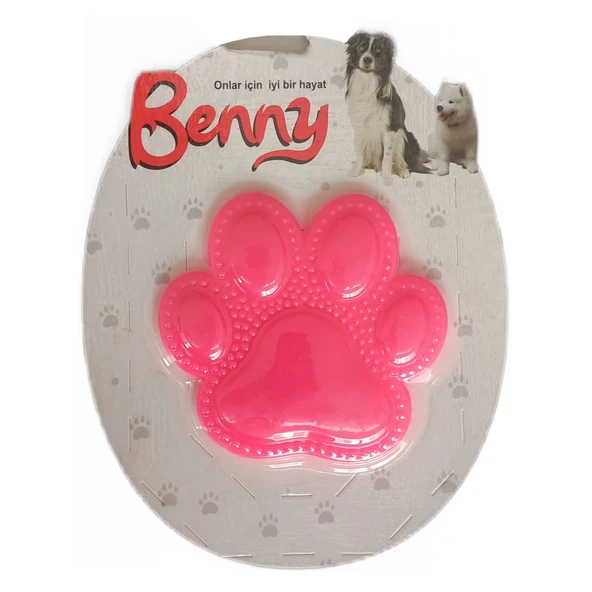 Benny Köpek Oyuncağı Pati 9,5 x 9 cm Pembe ürün görseli 1