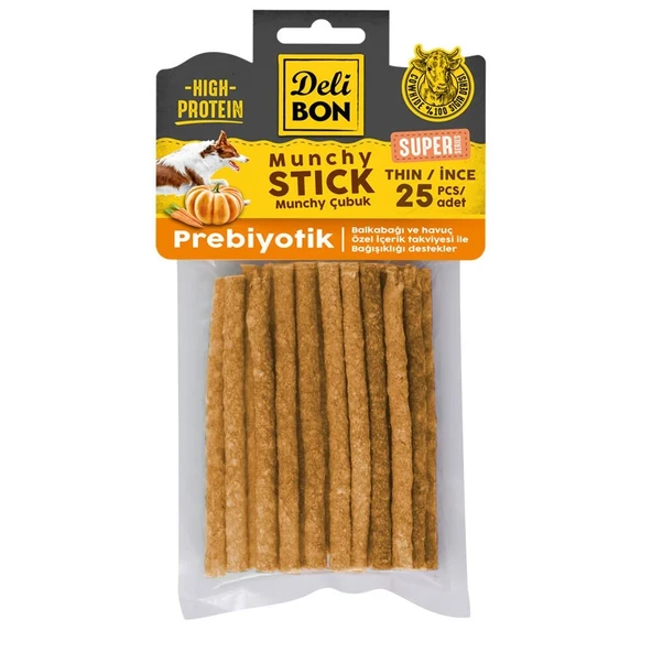 Delibon Super Munchy Çubuk Prebiyotik İnce 25 Adet ürün görseli 1