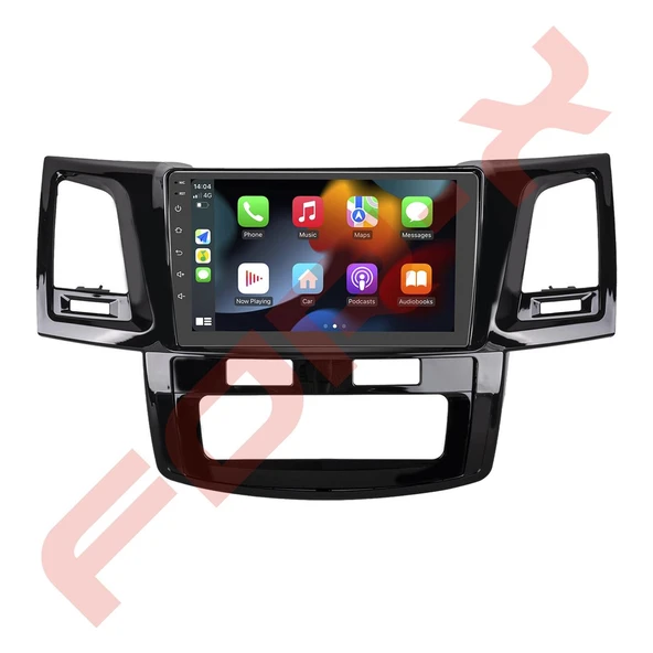 OTO TABLET ÇERÇEVE TOYOTA HILUX A/C 2008-2014 9" SİYAH TAC-184 ürün görseli 1