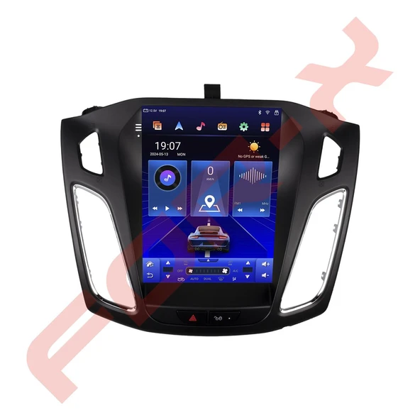 OTO TABLET ÇERÇEVE FORD FOCUS 3-4 2015-2018 9,7" SİYAH TAC-035 (TESLA) ürün görseli 1