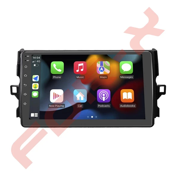 OTO TABLET ÇERÇEVE TOYOTA AURIS 2011+ 10.1" SİYAH TAC-210 ürün görseli 1