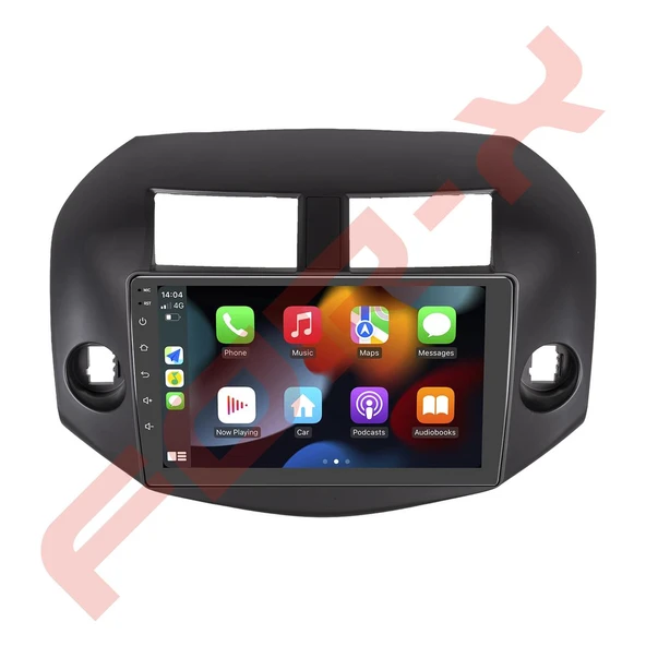 OTO TABLET ÇERÇEVE TOYOTA RAV4 2007-2012 10,1" SİYAH TAC-191 ürün görseli 1
