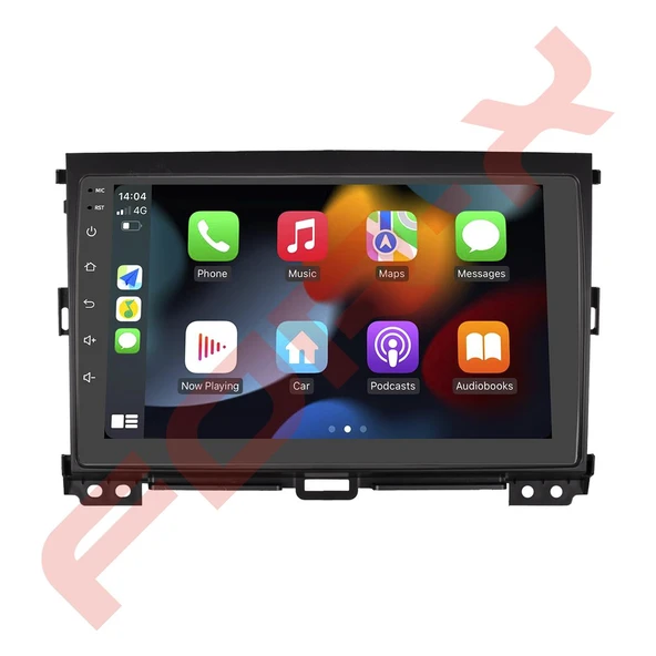 OTO TABLET ÇERÇEVE TOYOTA LAND CRUISER / PRADO 2004-2008 9" SİYAH TAC-189 ürün görseli 1