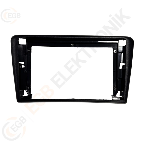 OTO TABLET ÇERÇEVE SKODA RAPID 2013+ 9" PIANO BLACK TAC-178 ürün görseli 1