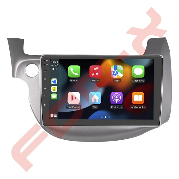 OTO TABLET ÇERÇEVE HONDA JAZZ 2008-2013 10,1" GÜMÜŞ TAC-058 ürün görseli 1