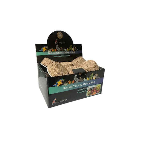 BİOLİVE NATUREL TOHUMLU MİNERAL BLOK ürün görseli 1