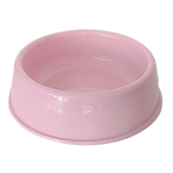 Markapet Kedi Köpek Plastik Mama Ve Su Kabı 20 cm - 200 ml Pembe ürün görseli 1
