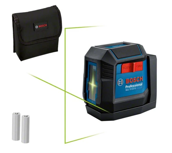 Bosch GLL 12-22 G Yeşil Çizgi Lazer - 0601065320 ürün görseli 1