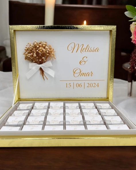 Blake Gold Söz Nişan Kız İsteme Çikolatası ürün görseli 1