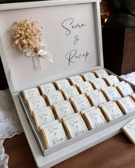 Fleur Söz Nişan Kız İsteme Çikolatası ürün görseli 1