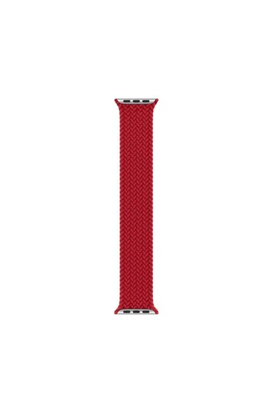 Apple Tek Örgülü Loop (Product) RED Ebat 5 kayış - Resim 4