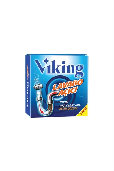 Viking Lavabo Açıcı 2 x 50 gr Granül ürün görseli 1