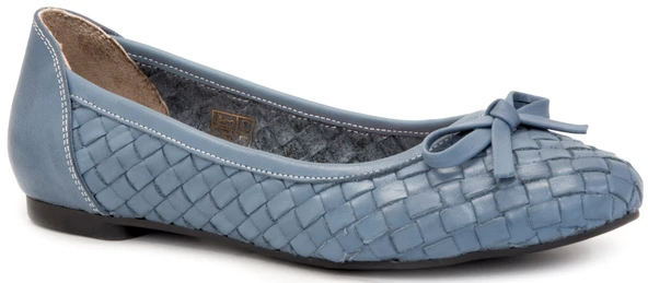 Gedikpaşalı Erp 20Y 6915 Mavi Bayan Ayakkabı Babet ürün görseli 1