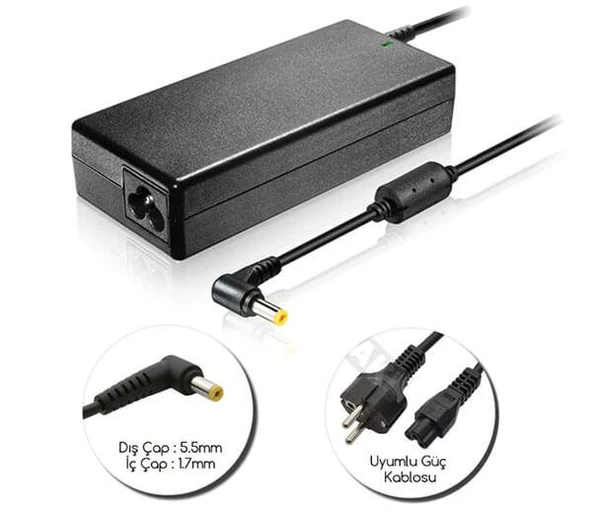 Acer Aspire E5-532G Notebook Şarj Aleti Adaptör - Resim 2