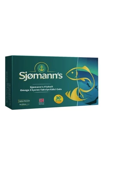 Sjomann's Omeage 3 High 30 Çiğnenebilir Jel Form -SKT:12/2026 ürün görseli 1